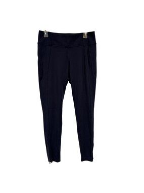 Athleta Delancey Skyline Navy Blue Tight Size L